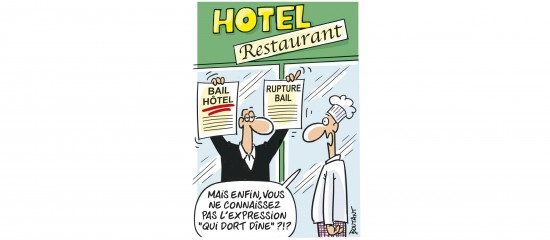 Le commerçant qui exerce dans des locaux exclusivement destinés à usage d’hôtel de tourisme une activité de restauration accessible à une clientèle extérieure à l’hôtel s’expose à la résiliation du bail commercial.