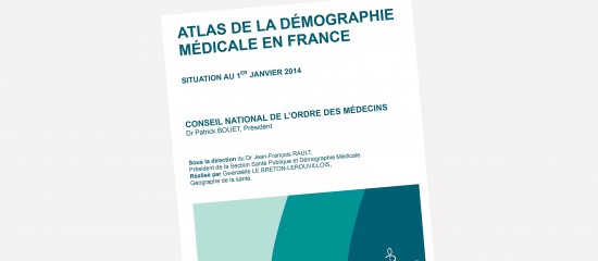 Parution de l’Atlas de la démographie médicale 2014