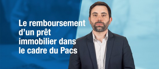 Le partenaire de Pacs qui rembourse intégralement le prêt immobilier souscrit pour financer la résidence principale du couple ne peut prétendre, en cas de séparation, à une créance en sa faveur.