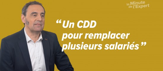 À titre expérimental et temporaire, les employeurs de certains secteurs d’activité peuvent conclure un seul CDD pour remplacer plusieurs salariés absents.