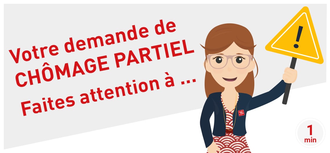 CINQPLUS CORONAVIRUS votre demande de chômage partiel : faites attention à...