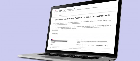 Registre national des entreprises : rectification des données et informations manquantes - Un certain nombre de précisions concernant le registre national des entreprises
